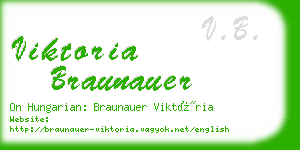 viktoria braunauer business card